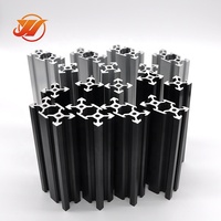 Profilé en aluminium à rainure en T pour systèmes de profilage d'extrusion, rails, tables de travail et rainures en T, 50x50 80x160