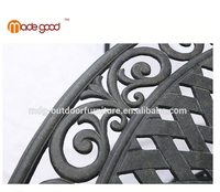 Table de foyer BBQ traditionnelle en aluminium de haute qualité, durable, ronde, pour salon extérieur