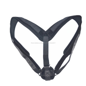 2018 correcteur de <span class=keywords><strong>posture</strong></span> noire de vente chaude d'Amazon avec personnaliser le logo - Product Image 2