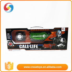 DD0601554 Llamada de vida de plástico <span class=keywords><strong>niños</strong></span> de batalla infrarrojo <span class=keywords><strong>pistola</strong></span> láser - Product Image 1