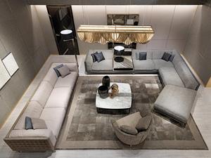 Bộ <span class=keywords><strong>Sofa</strong></span> Góc Hình Chữ <span class=keywords><strong>L</strong></span> Bằng Nhung Sang Trọng - Product Image 2