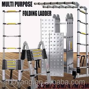 Échelle pliante <span class=keywords><strong>Aldi</strong></span> polyvalente Échelle pliante en aluminium - Product Image 4