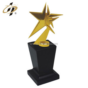 Barato al por mayor personalizado metal gold star trofeo premio, trofeo de la Copa Mundial - Product Image 5