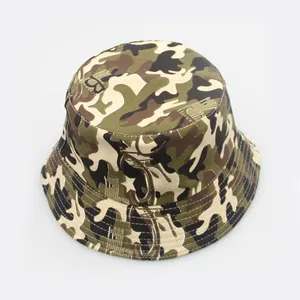 China supplier European market hot sell jungle hat outdoor summer children camouflage bucket hat