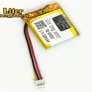 Socket 2.0-3 P 3.7 V 503035 500 mah rechargeable lithium battery for GPS tracker - Product Image 2