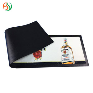 Tapis de bar en caoutchouc nitrile personnalisé, impression couleur intégrale, imperméable, tapis de comptoir de bar, vente folle - Product Image 4