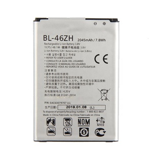 원래 BL-46ZH 전화 배터리 <span class=keywords><strong>LG</strong></span> K7 MS330 LS675 공물 <span class=keywords><strong>5</strong></span> K8 K350N BL46ZH 리튬 배터리 - Product Image 6