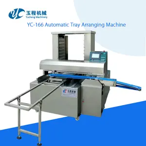 YC-166 Automatic Maamoul Arranging Machine/Tray Aligning Machine