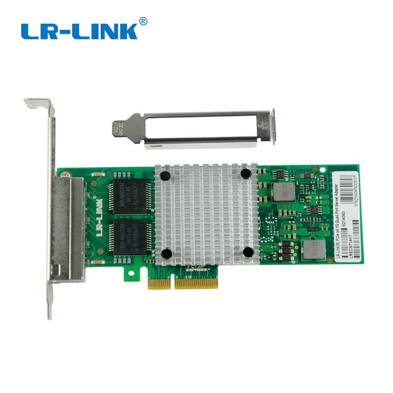 LR-LINK 4*RJ45 Port Card - 10/100/1000mbps Ethernet Adapter