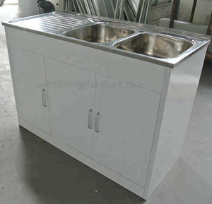 Base de Fregadero de Acero Inoxidable para Mueble de Cocina Moderno, Personalizado OEM/ODM con 10% de Descuento, Diseño Independiente - Product Image 2