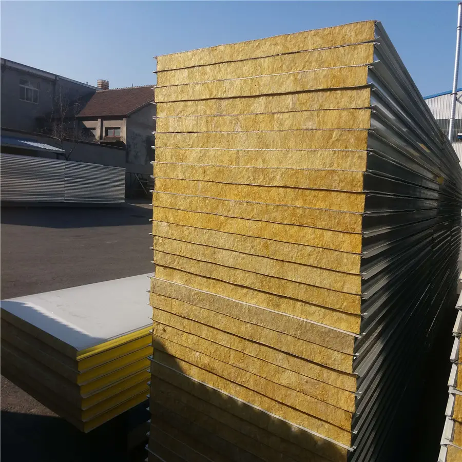 Giá rẻ đá len bánh sandwich panel thổ nhĩ kỳ bánh sandwich bảng điều khiển để bán uae