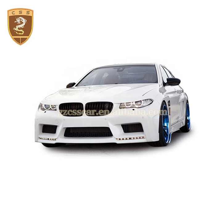 Hm Wide Body Kit Car Bumper Front Side Fender Rear Wheel Arch Roof Wing