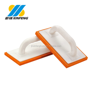 Floats with Orange Sparkled Rubber 280x140plaster <strong>Bucket</strong> for Wall Plastic Round Corner Trowel <strong>Plastering</strong> Paint Trowel - Product Image 3