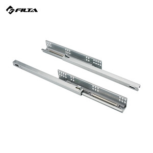 Chịu Lực Nặng Ball Bearing Mềm Đóng Kính Thiên Văn Hai Chiều Undermount Drawer Trượt Con Lăn - Product Image 3