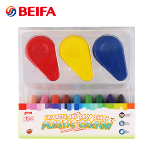 Beifa Triangle et goutte forme enfant enfant jouets <span class=keywords><strong>Crayon</strong></span> roches ensemble de crayons fluorescents - Product Image 4