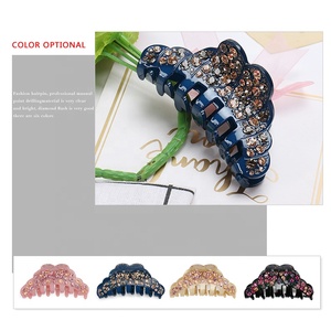 <span class=keywords><strong>Pince</strong></span> à <span class=keywords><strong>cheveux</strong></span> avec <span class=keywords><strong>strass</strong></span> pour femmes, accessoires pour <span class=keywords><strong>cheveux</strong></span>, en acrylique, haute qualité, tendance, pour mariage, 1 pièce - Product Image 4