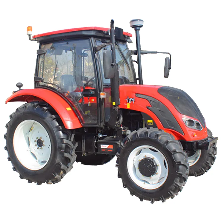 Chalion Grande Puissance Tracteur À Roues YTO Moteur Diesel QLN-954 95 hp Tracteurs Agricoles Avec Fraise Rotative Prix En Afrique Du Sud