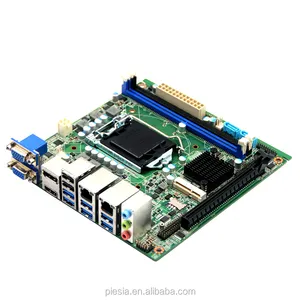 H110/H170 Express Chipset mini itx motherboard support Intel 6th 7th processor with 2*DDR4 memory slots