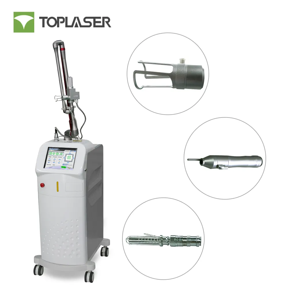 Beijing Toplaser Co2 Laser Litteken Verwijdering Machine Schoonheid Apparatuur