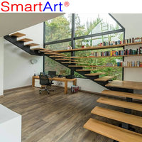 Nouvelle conception 2025 Smartart – Design d'escalier extérieur chinois / Escalier métallique extérieur / Conception d'escalier extérieur