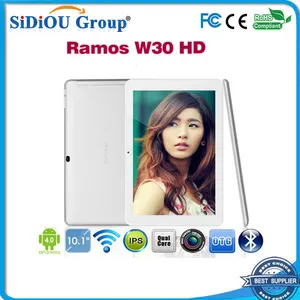 Ramos W30 HD Samsung Exynos Quad Core Tablet 10.1 "IPS Retina Screen 2GB RAM 32GB ROM Android 4.0 OS dual de la cámara