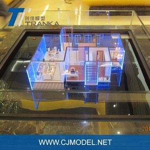 3D modelo de arquitectura interior/miniatura modelo de la casa para la venta - Product Image 4