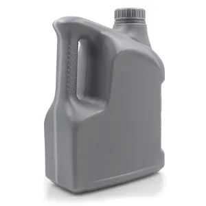 Bouteille réutilisable en plastique Hdpe, contenant d'huile moteur, capacité 2 L, 5 litres