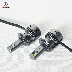 Temporada <span class=keywords><strong>de</strong></span> compra fácil instalar weiyao led COCHE faro V11 H7 llevó la luz del coche al por mayor - Product Image 4