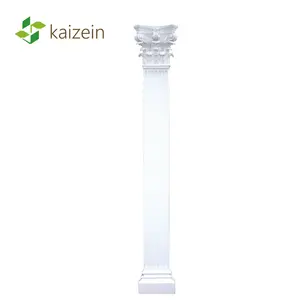 Custom white roman types decorative pillars and columns