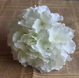 Оптовая продажа, свадебное украшение, шелковые искусственные цветы hydranger