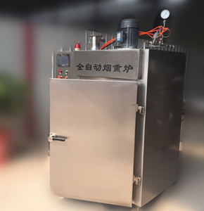 Chariot de <span class=keywords><strong>barbecue</strong></span> mécanique et électrique, fumoirs, machine à fumer le poulet, équipement - Product Image 4