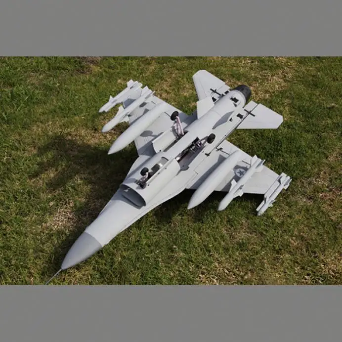 F16 pronto para voar ventilador duplo rc mini avião