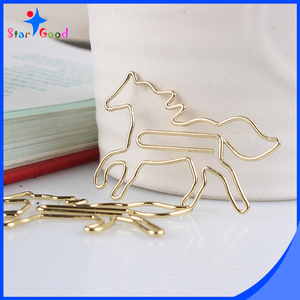 Personnalisé <span class=keywords><strong>De</strong></span> <span class=keywords><strong>Bureau</strong></span> Mémo Titulaire Liant Cheval En Forme <span class=keywords><strong>de</strong></span> Trombones - Product Image 3