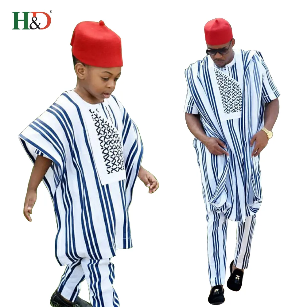 H & D superior 10 Alibaba juego muñeca niño tradicional africana ropa de adultos bebé para hombres