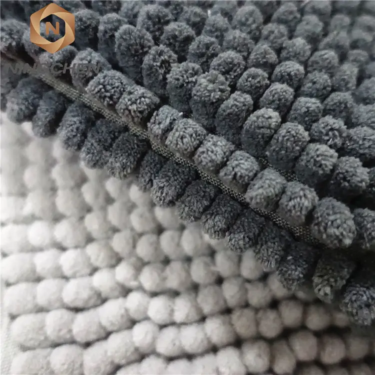 ขายร้อน 100% โพลีเอสเตอร์ผ้า chenille สำหรับพรมไมโครไฟเบอร์ผ้าทำความสะอาดผ้าทำจาก Chenille