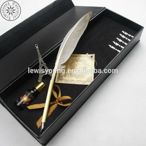 venta al por mayor de plumas de ganso de regalo pluma conjunto - Product Image 4