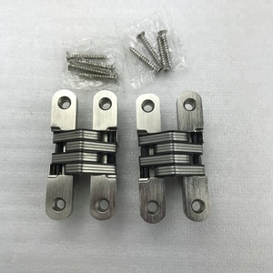 Charnières invisibles invisibles invisibles, lot de 5, avec <span class=keywords><strong>rondelle</strong></span> de lavage en Nylon à l'intérieur - Product Image 6