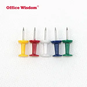 Small Nickel Plated Push Pins Thumbtack Pushpins Metal Head Push Pins for Home Office
