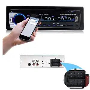 Araba radyo Stereo çalar telefon AUX-IN MP3 FM/USB/1 Din/uzaktan kumanda 12V araba ses oto 2019 satış yeni