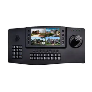 SMTSEC SKB-N402 4D H.265 H.264 4 K CCTV IP controle toetsenbord Netwerk PTZ IP Video conference camera systeem Keyboard Controller