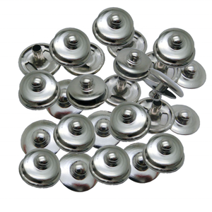 Konektor Tombol Jepret EKG Jantan Berlapis Nikel 3.9mm 2 Bagian Jepret dan Stud EKG - Product Image 6