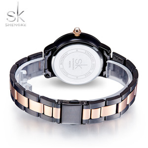 Shengke 0075 In Oro Rosa <span class=keywords><strong>di</strong></span> Lusso del Quarzo Delle Donne <span class=keywords><strong>Orologi</strong></span> Delle Signore <span class=keywords><strong>di</strong></span> <span class=keywords><strong>Marca</strong></span> Top Moda Femminile <span class=keywords><strong>di</strong></span> Cristallo Orologio Da Polso Orologio Relogio Feminino - Product Image 6