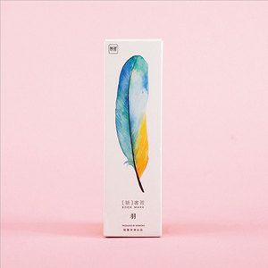 Boîte de 30 signets en forme de plume <span class=keywords><strong>Kawaii</strong></span>, fournitures scolaires et de bureau - Product Image 5