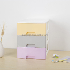 3 <strong>DRAWER</strong> PLASTIC <strong>STORAGE</strong> <strong>DRAWER</strong> A4 <strong>SLIM</strong> HOME OFFICE - Product Image 2