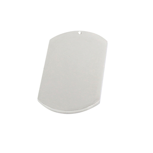 <span class=keywords><strong>Pendentif</strong></span> gravé DogTag vierge en acier inoxydable poli miroir OEM sur mesure - Product Image 3