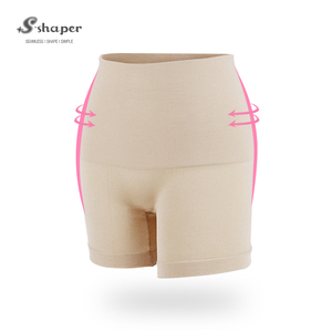 S-SHAPER Plus Size Mid-Waist Shapers Pantie <b>Shorts</b> Breathable Comfortable Control - Product Image 1