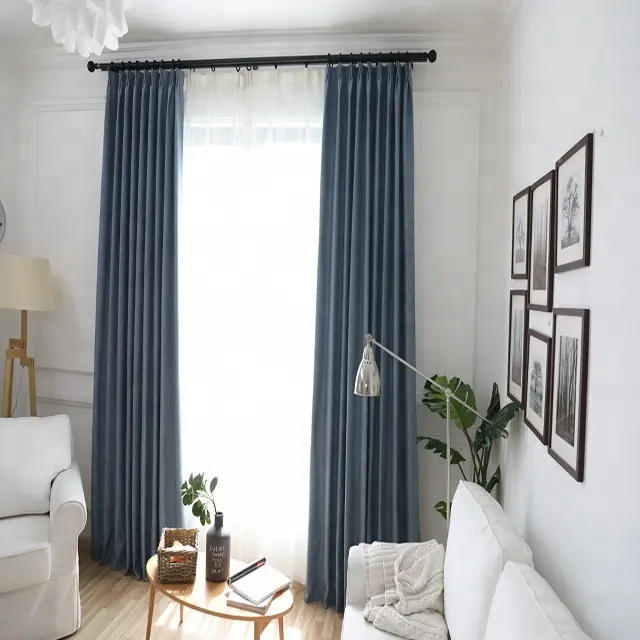 Luxurious and Affordable Pocket thermal blackout Curtains non-toxic