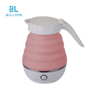 Health und Safety Travelling Food Grade Silicone Travel Foldable Electric Kettle Mini Portable Kettle