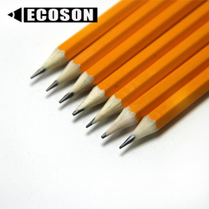 Khuyến mại tẩy Top <span class=keywords><strong>Graphite</strong></span> HB chì logo công ty lục giác #2 gỗ màu vàng cam số lượng lớn trường tùy chỉnh tiêu chuẩn bút chì - Product Image 4