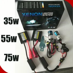 DIJUAL! AUTO BAGIAN 35/55/75 W 3000 ~ 30000 K HID lampu xenon konversi kit peralatan kontrol elektronik untuk lampu xenon